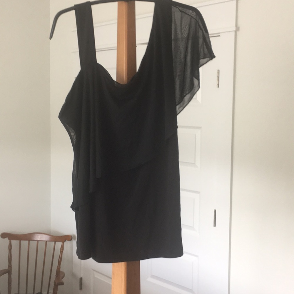 Black dress top